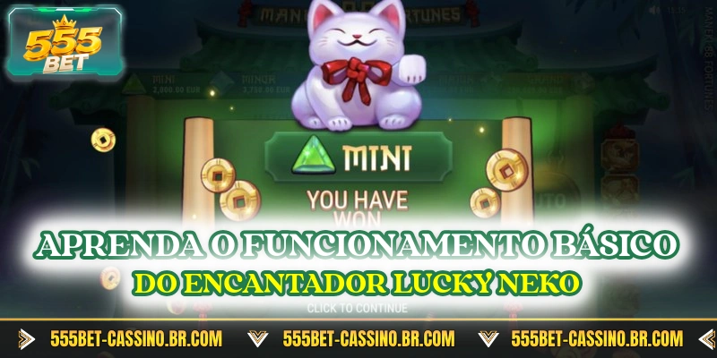 Aprenda o funcionamento basico do encantador lucky neko