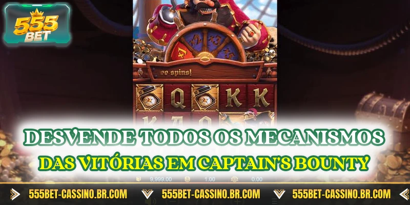 Desvende todos os mecanismos das vitórias em Captain's Bounty