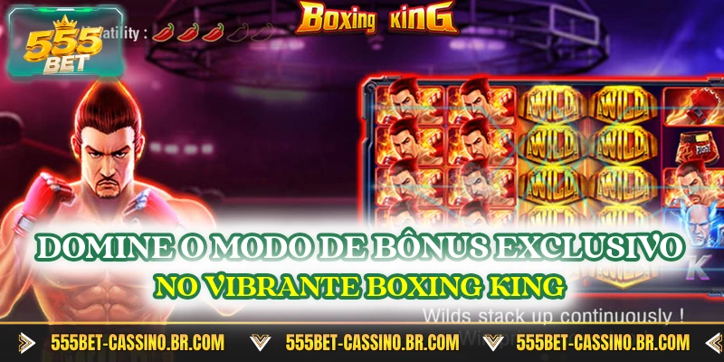 Domine o modo de bônus exclusivo no vibrante Boxing King