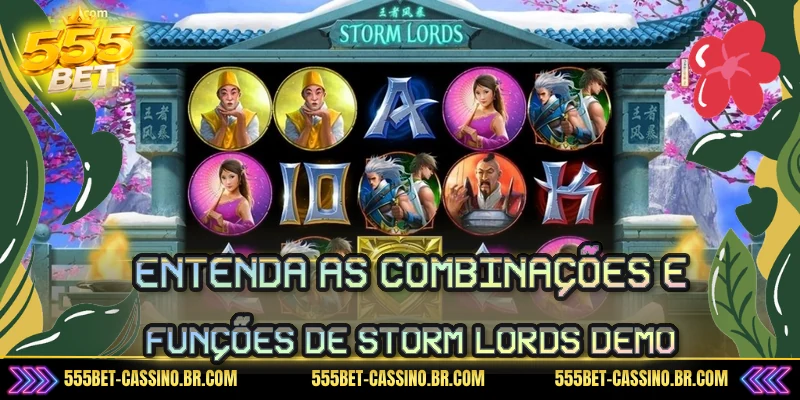 Entenda as combinações e funções de Storm Lords Demo
