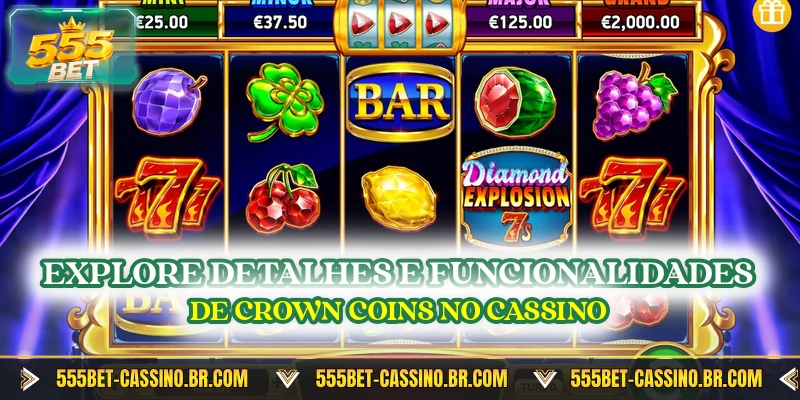 Explore detalhes e funcionalidades de Crown Coins no cassino