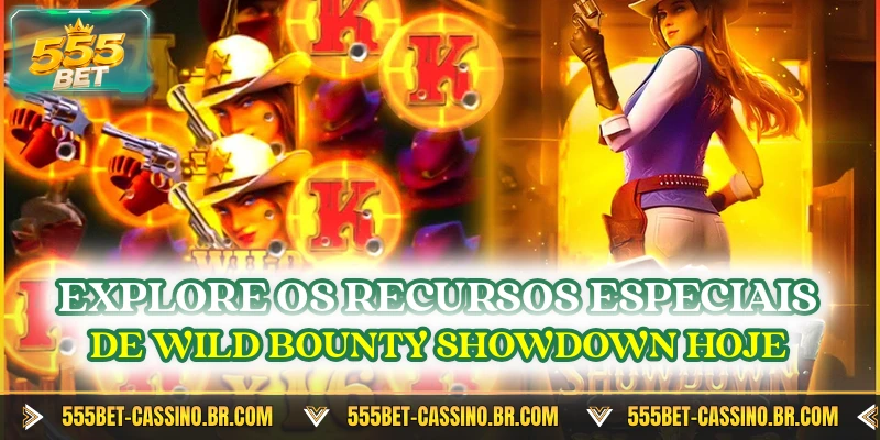 Explore os recursos especiais de Wild Bounty Showdown hoje