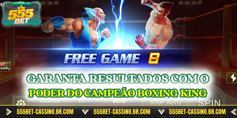 Garanta resultados com o poder do campeão Boxing King