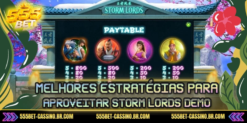 Melhores estratégias para aproveitar Storm Lords Demo