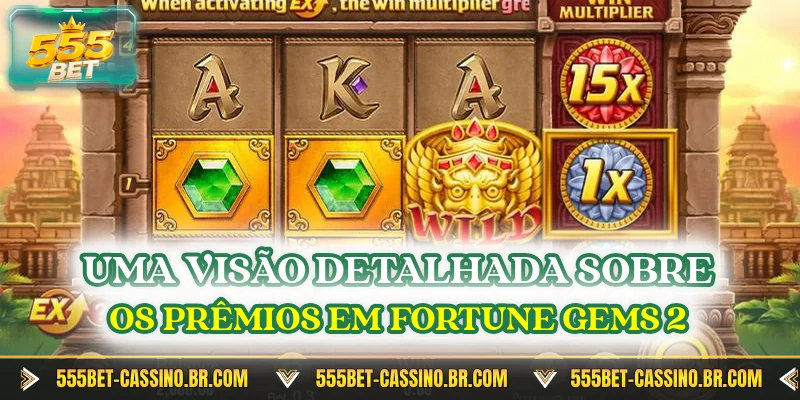 Uma visão detalhada sobre os prêmios em Fortune Gems 2