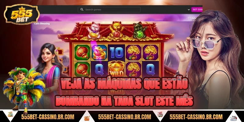 Veja as maquinas que estao bombando na tada slot este mes